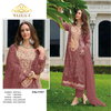 Maaria A 1176 Naylon Orgenza  With Embroidery Work Dress Material Wholesale Suppliers In Mumbai